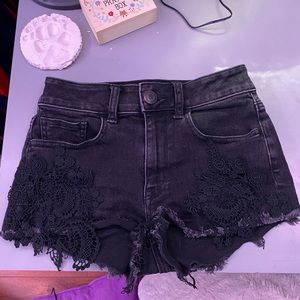 american eagle jean shorts